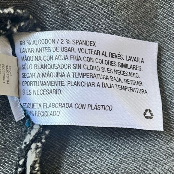 Girls Art Class Washed Black Mini Skirt Overalls Size L 10/12 - Picture 5 of 7